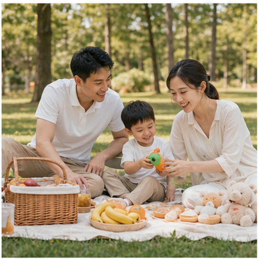 亲子户外草地游戏日